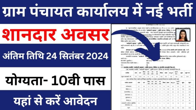 Gram Panchayat Office Recruitment 2024